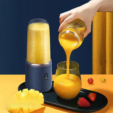 Portable Electric Double Cup Multifunction Fruit Mixers, Juicer Blender, Fruit Juicer Cup, Food Milkshake Juice Maker