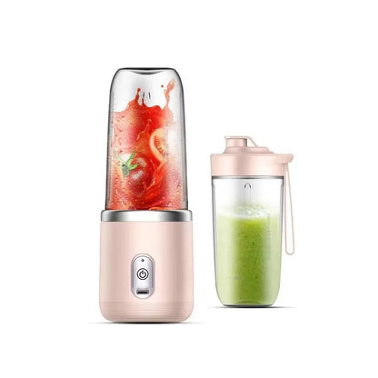 Portable Electric Double Cup Multifunction Fruit Mixers, Juicer Blender, Fruit Juicer Cup, Food Milkshake Juice Maker